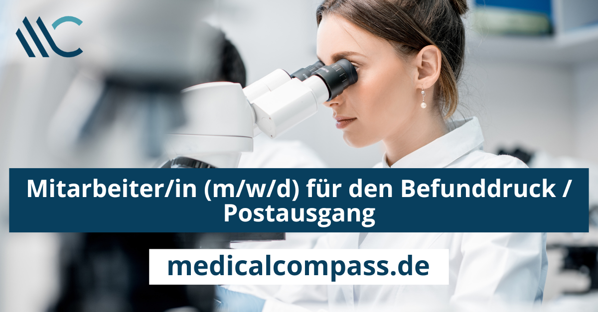 RossHelen MVZ Labor Ravensburg Labor Dr. Gärtner GbR Mitarbeiter/in (m/w/d) für den Befunddruck / Postausgang medicalcompass.de